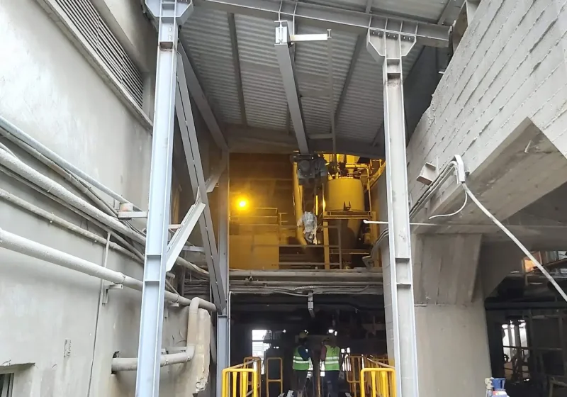 Oyak (Aslan) Çimento Big-Bag Dolum Tesisi Kurulumu