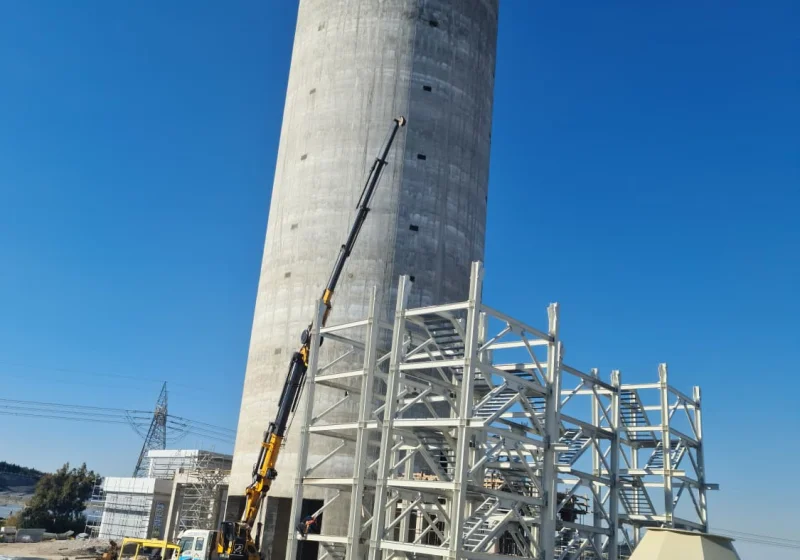 Sankoport 12.000 Ton Kapasiteli Çimento Silosu Dolum Ve Boşaltım Sistemleri