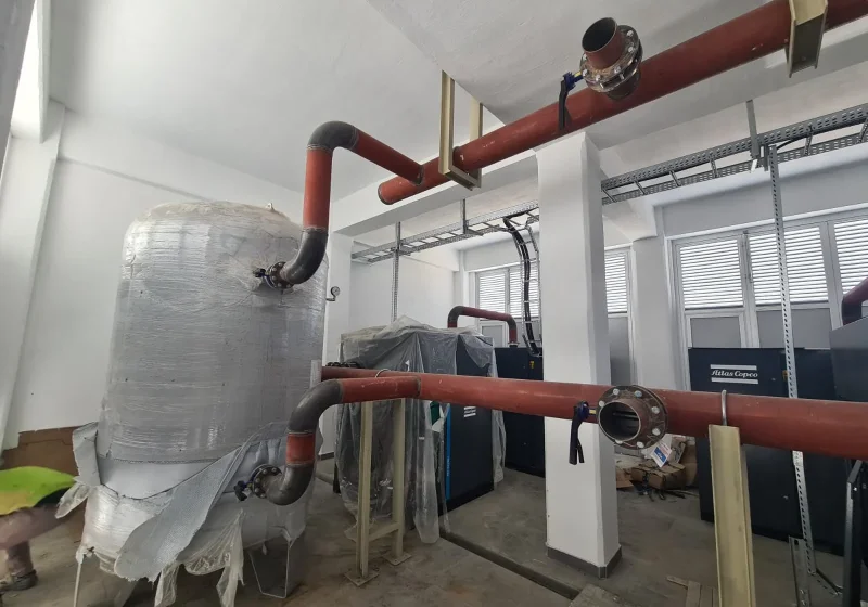 Sankoport 12.000 Ton Kapasiteli Çimento Silosu Dolum Ve Boşaltım Sistemleri