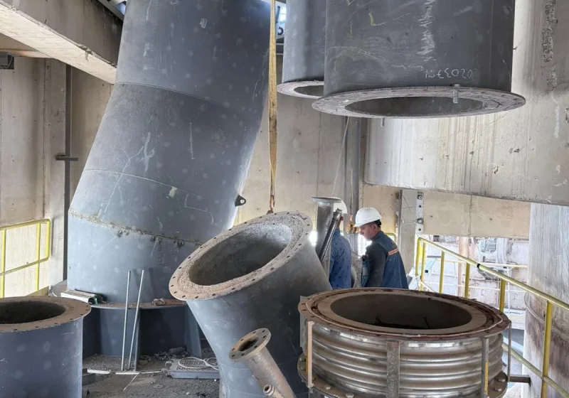 Tersiyer Boru Hattı Revizyonu Ve Hotdisc Kurulum Montajı, Üçlü Klepe